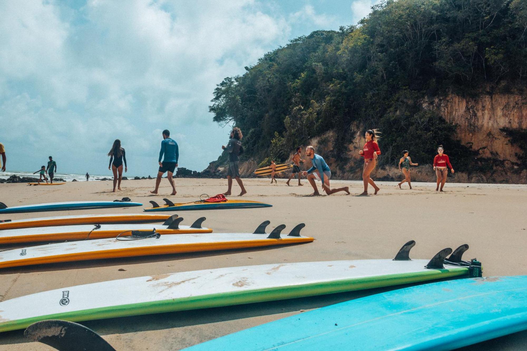 Hostel Surfcamp Arara Praia de Pipa Exteriér fotografie
